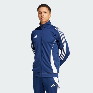 Veste outdoor 'Tiro 24' ADIDAS PERFORMANCE en bleu : devant