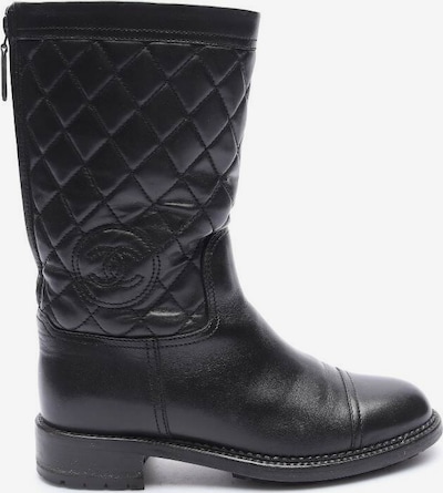 CHANEL Dress Boots in 37,5 in Black, Item view