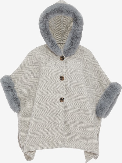 Apsiaustas iš OSHA, spalva – šviesiai pilka / vilnos balta, Prekių apžvalga