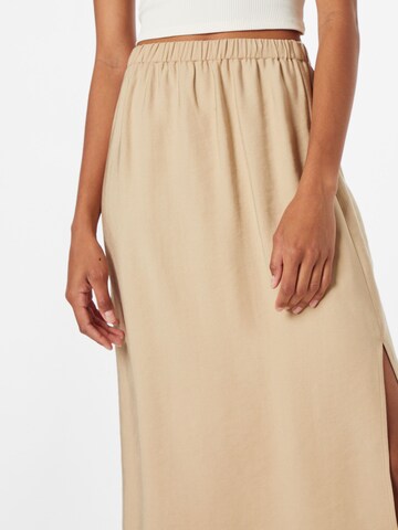 Karo Kauer Skirt 'Ava' in Beige