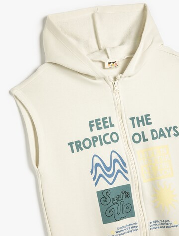 Koton Sweat jacket in Beige