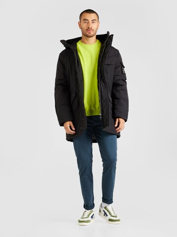 BOSS Pullover 'Momentum' i grøn
