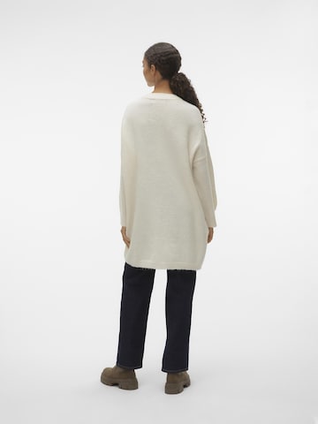 VERO MODA Oversized Cardigan 'BRUNA' in Beige