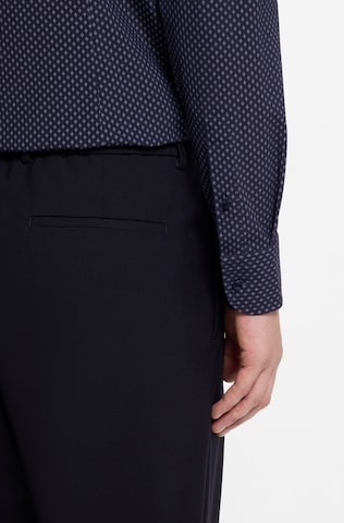 BOSS Slim fit Button Up Shirt ' Hank' in Blue