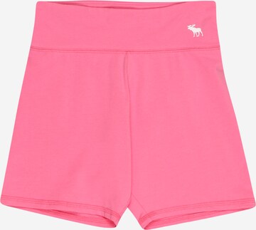 Pantaloni di Abercrombie & Fitch in rosa: frontale