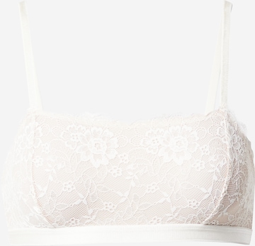 Underprotection Bra 'Amy' in White: front