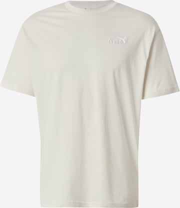 T-Shirt fonctionnel 'ESS No. 1' PUMA en blanc : devant
