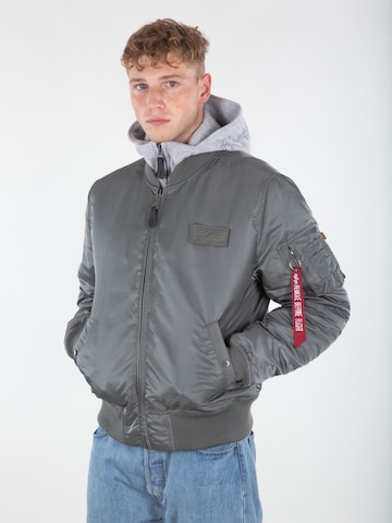 ALPHA INDUSTRIES Prechodná bunda 'MA-1 D-Tec' - Zelená