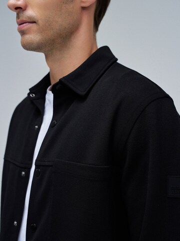 Coupe regular Chemise Salsa Jeans en noir