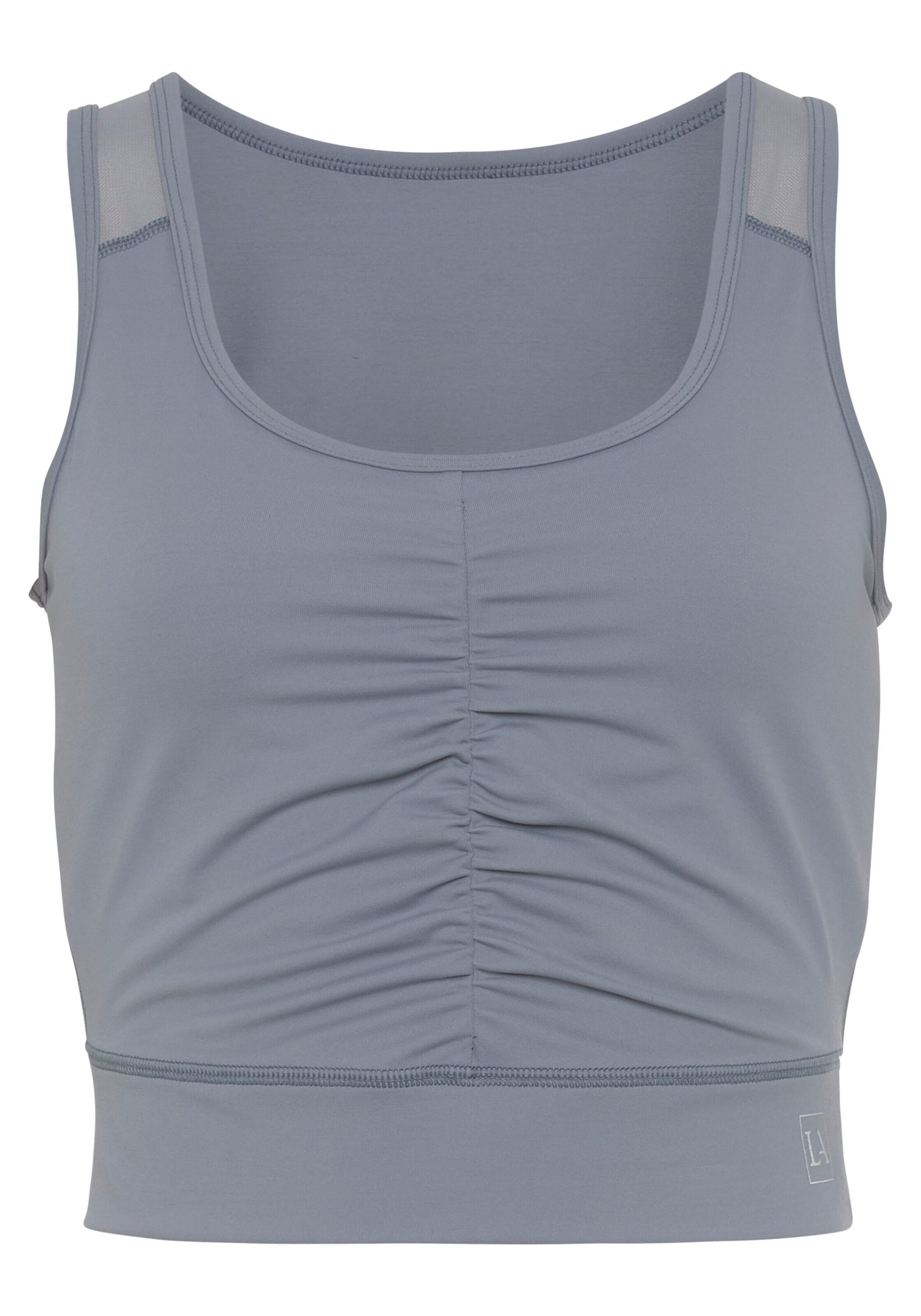 Haut de sport LASCANA ACTIVE en gris : devant