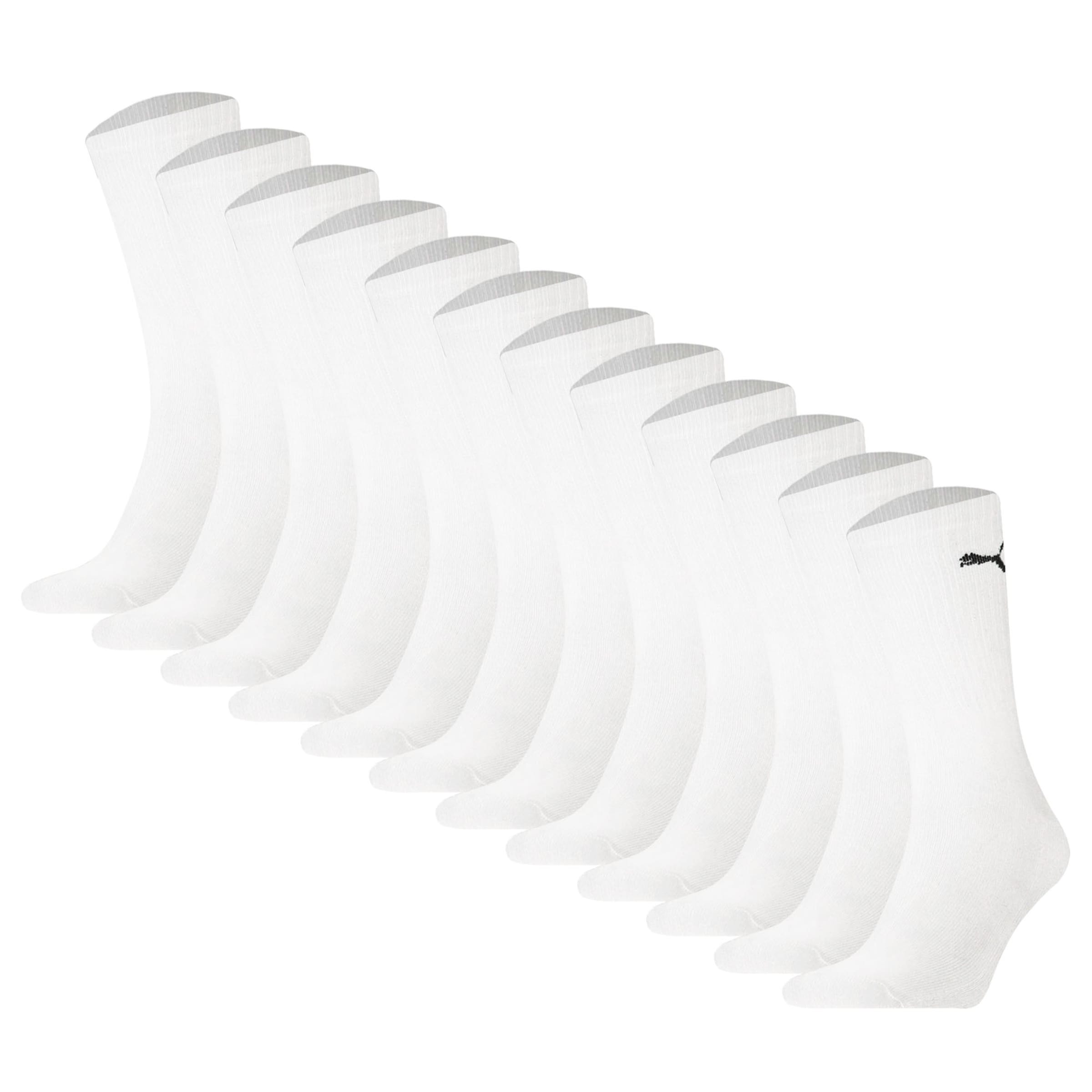 PUMA Skarpety sportowe w kolorze biały: przód