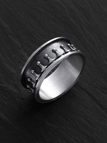 REYTEL Ring 'CHESS' in Zilver