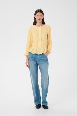 Chemisier 'Linnis IW' InWear en jaune