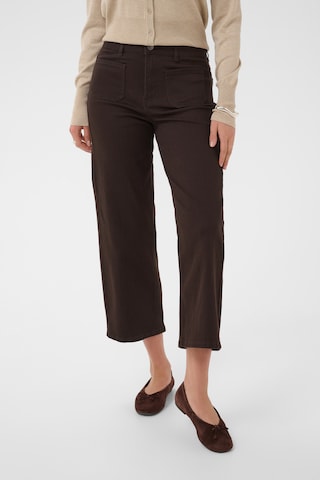 Kaffe Regular Jeans 'KABrook' in Brown: front