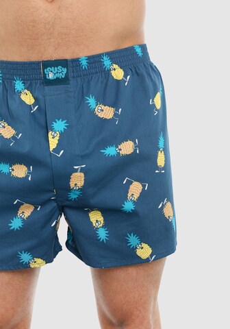 Lousy Livin Boxer shorts 'Bana-Ananas' in Blue