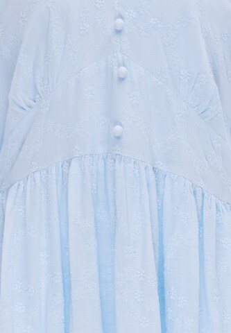 Usha - Vestido em azul