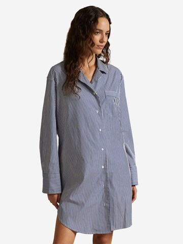 Polo Ralph Lauren Nightgown ' Shirting Stripes ' in Blue