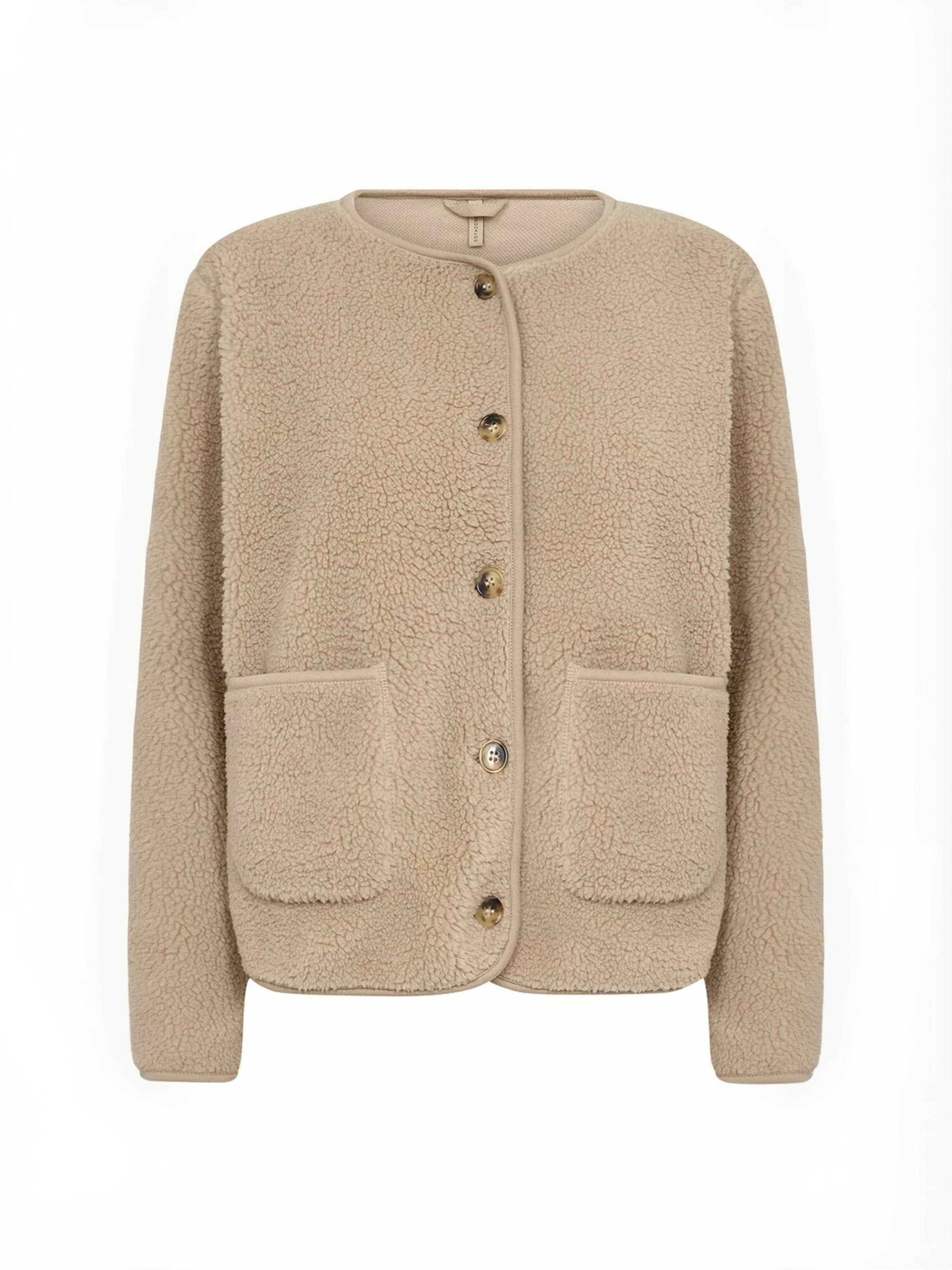 Veste mi-saison 'SC-ONYX' Soyaconcept en marron : devant