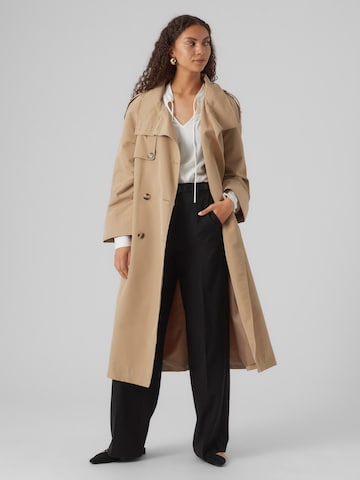 VERO MODA Between-Seasons Coat 'Taylor' in Beige