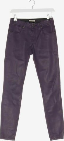 BURBERRY Jeans in 24 in Purple: front