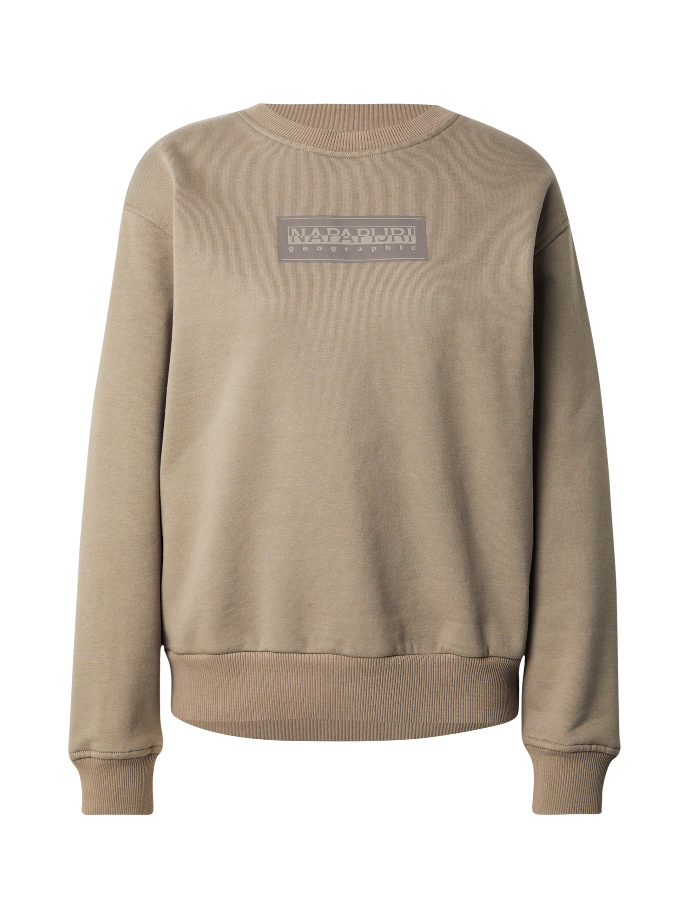 NAPAPIJRI Sweatshirt i grå: framsida