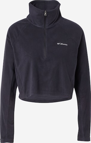 melns COLUMBIA Sportiska tipa džemperis 'Glacial™': no priekšpuses