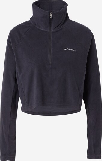 COLUMBIA Sportsweatshirt 'Glacial™' in schwarz / weiß, Produktansicht