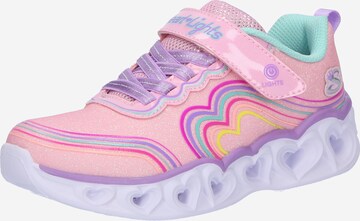 SKECHERS Кроссовки 'HEART LIGHTS' в Ярко-розовый: спереди