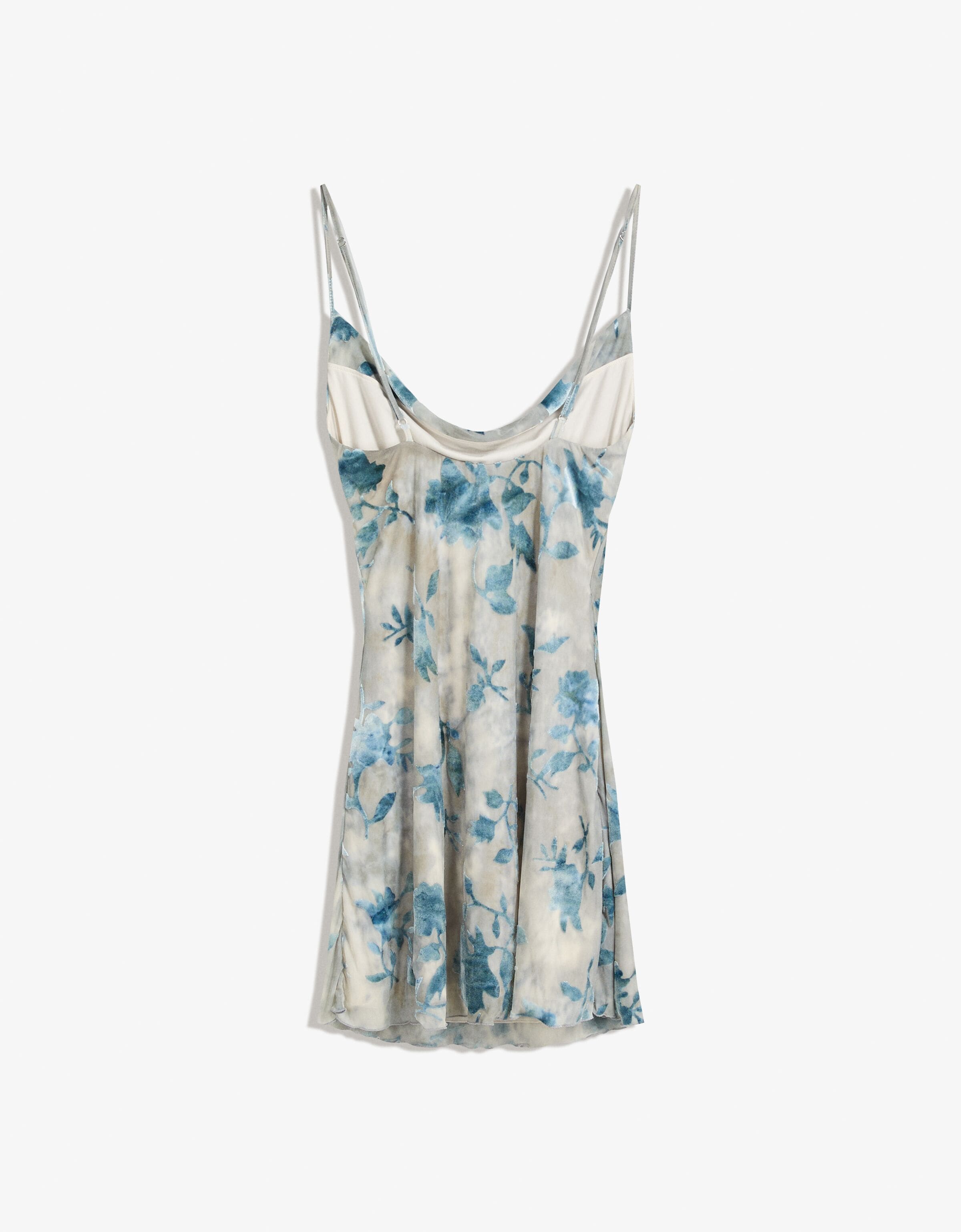 Bershka Summer Dress in Cyan Blue | ABOUT YOU