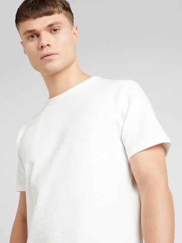 SELECTED HOMME T-Shirt 'Sander' in Beige