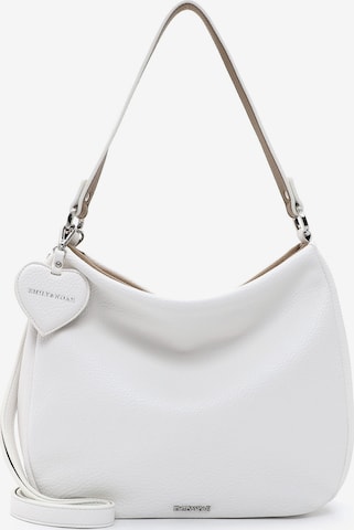 Emily & Noah Schoudertas 'Enie' in Wit: voorkant