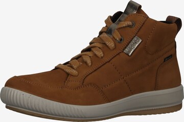 Legero High-Top Sneakers in Brown: front