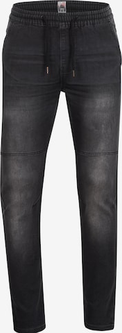 INDICODE JEANS Hose 'Fabrizio' in Schwarz: Vorderseite