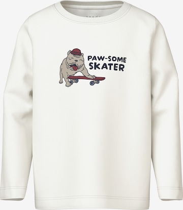 Maglietta 'NMMVUX' di NAME IT in bianco: frontale