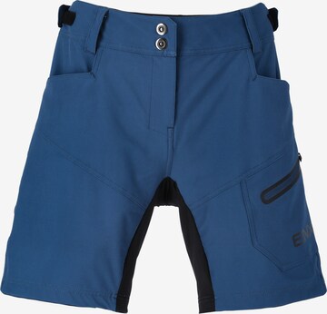 ENDURANCE Regular Workout Pants 'Jamilla' in Blue: front