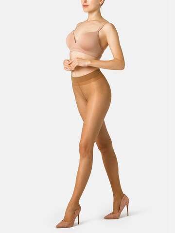 camano Fine Tights in Brown: front