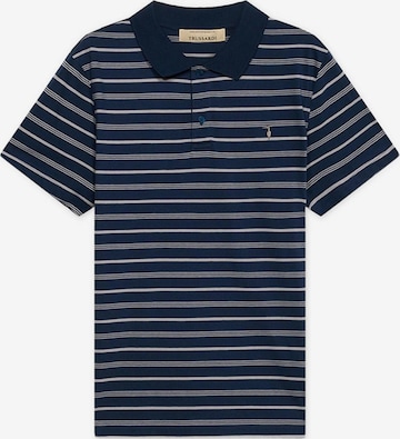T-Shirt Trussardi en bleu : devant