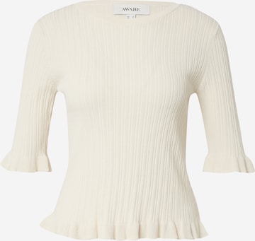 VERO MODA - Pullover 'JADE' em bege: frente