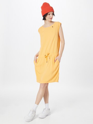Ragwear Sukienka 'MASCARPONE' w kolorze żółty