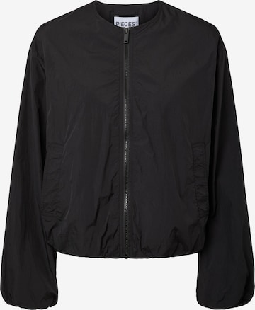 Veste mi-saison 'PCMilly' PIECES en noir : devant
