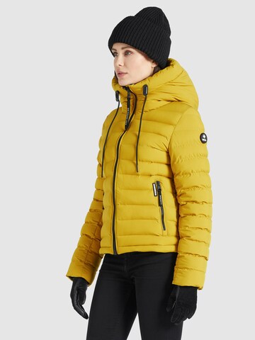 Veste d’hiver 'Lovina' khujo en jaune