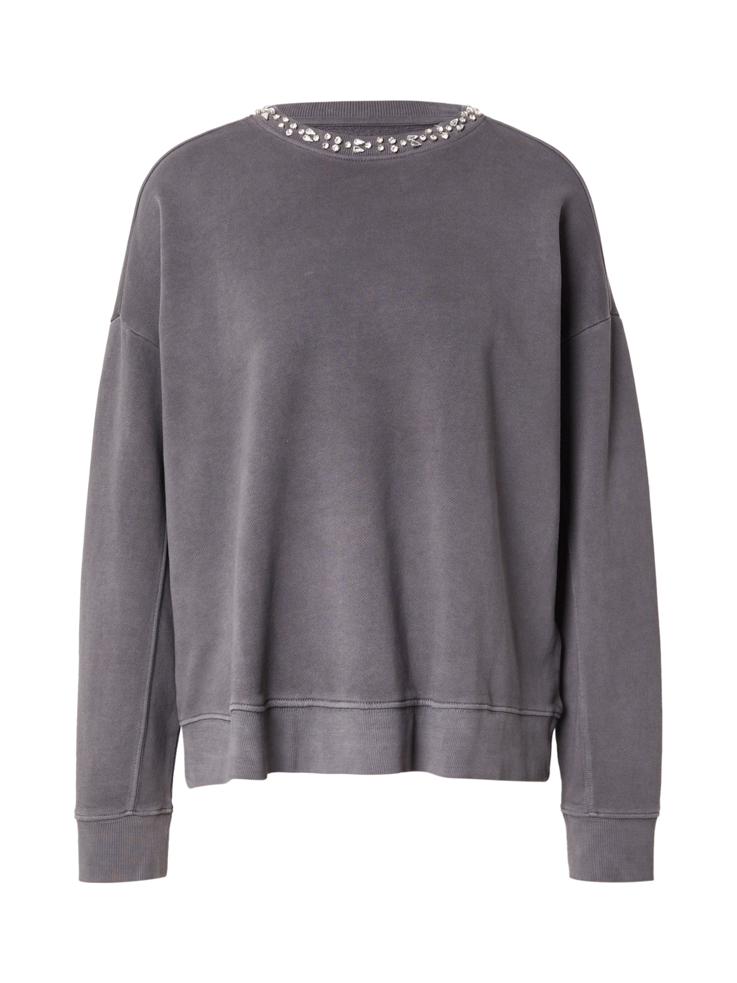 Sweat-shirt 'JottaL' LIEBLINGSSTÜCK en gris : devant