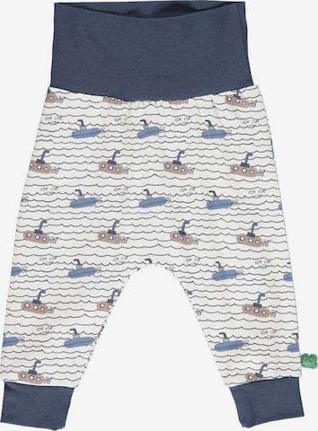 Fred's World by GREEN COTTON Broek 'Submarine' in Wit: voorkant
