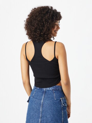Calvin Klein Jeans Top – černá