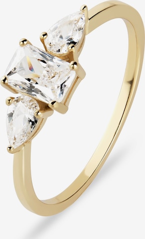 CHRIST Ring in Gold: front