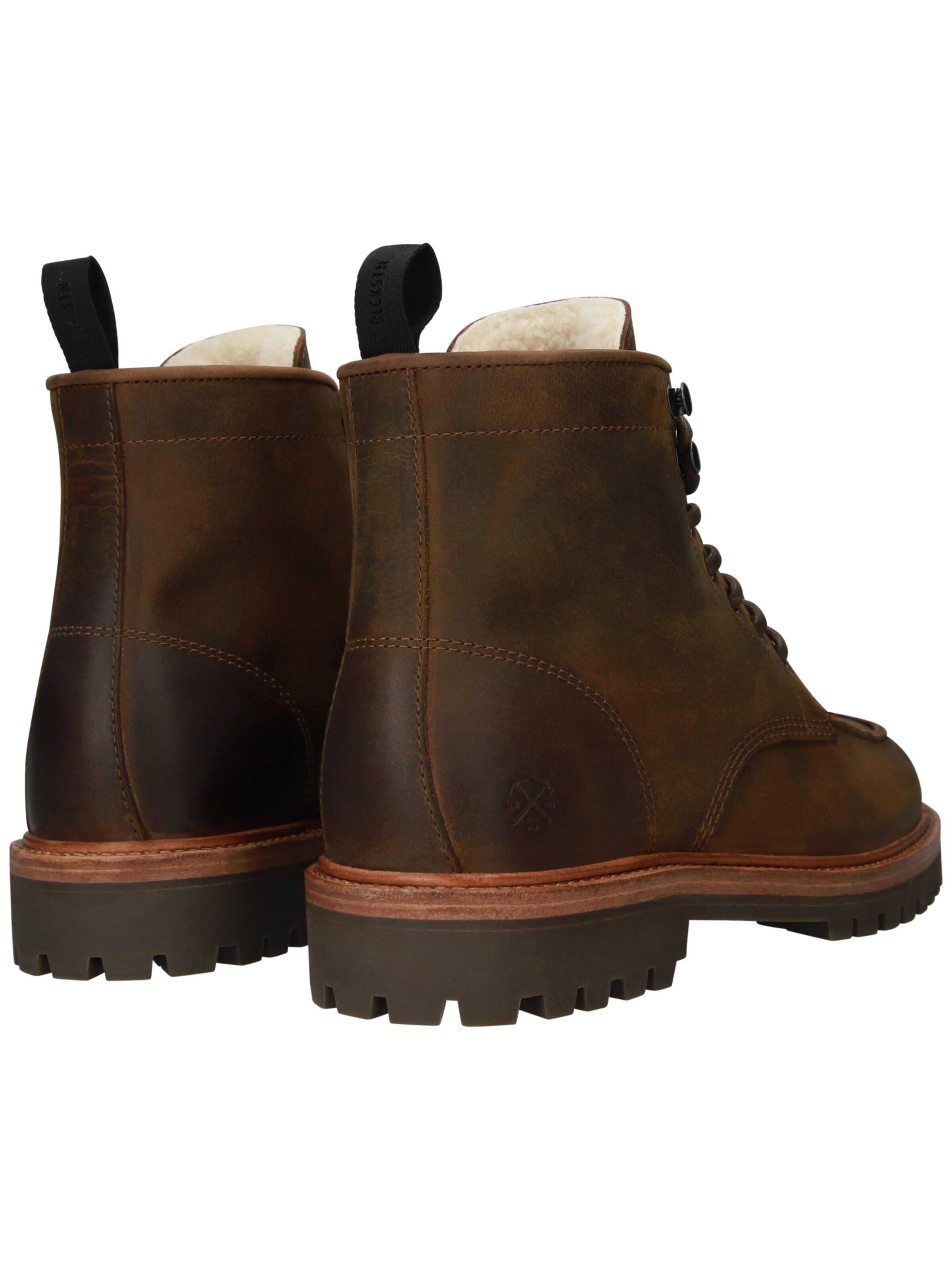 BLACKSTONE Lace-Up Boots 'Gasttown Redford EG569' in Brown