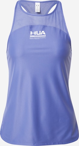 UNDER ARMOUR Sports top in Purple: front