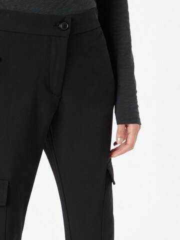 Soyaconcept Tapered Cargo Pants in Black