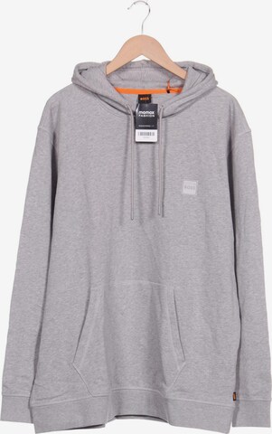 BOSS Sweatshirt & Zip-Up Hoodie in XXXL in Grey: front