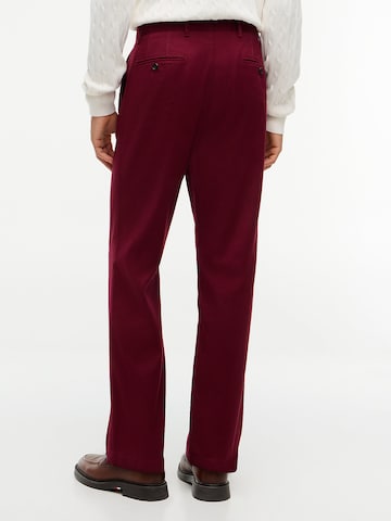TOMMY HILFIGER Regular Chino trousers 'Dover' in Red